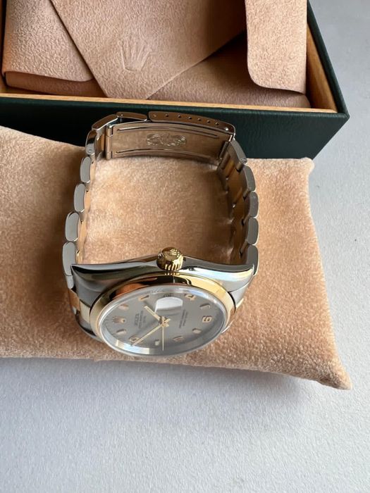 Rolex Oyster Perpetual Date 15203   FULL SET sticla Safir