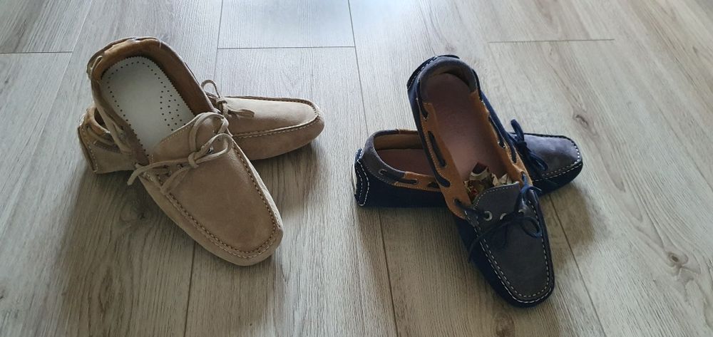 Pantofi piele/mocasini