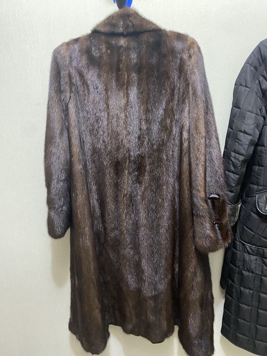 Норковая шуба, цельная