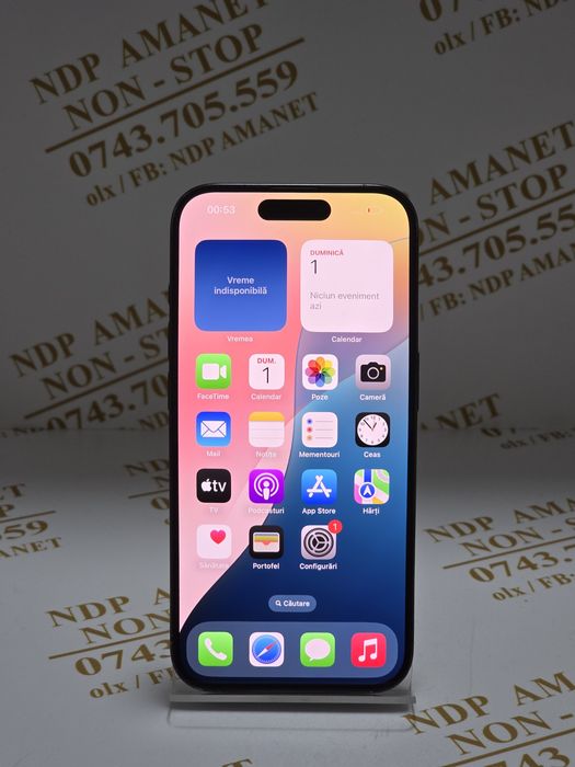 NDP Amanet Buzoieni nr.16 Margeanului Iphone 15 Pro (46431)