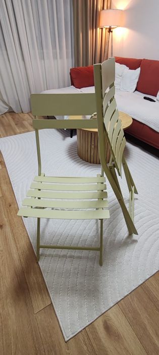 Set 2 Scaune pliabile terasa/balcon