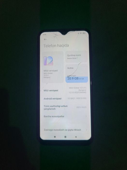 Redmi note 7 arzon narxda