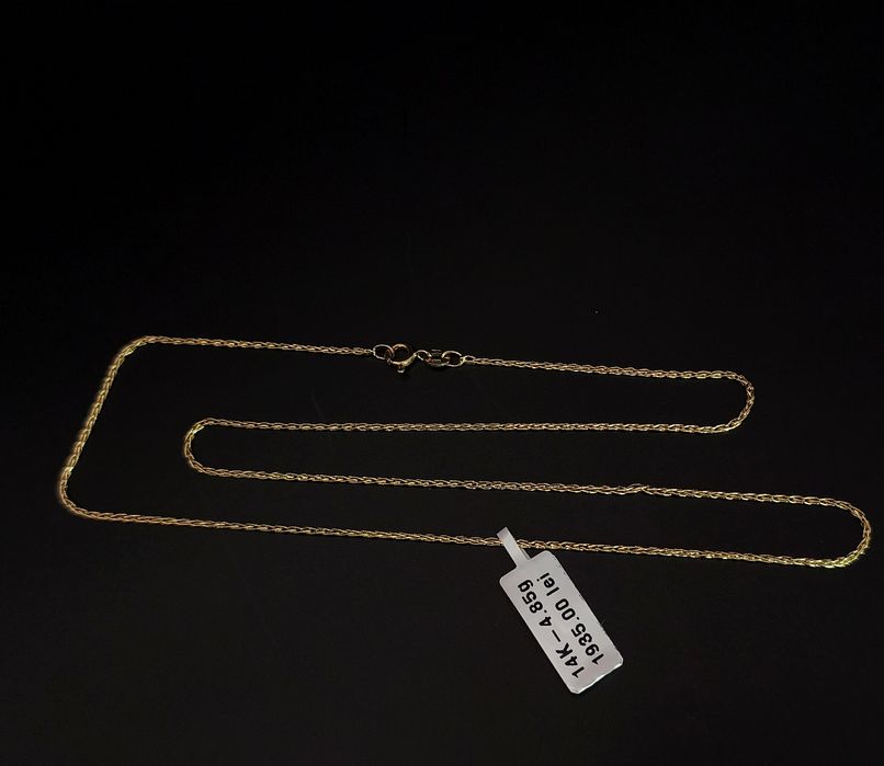 Bijuteria Royal lant din aur 14k 4.58 gr