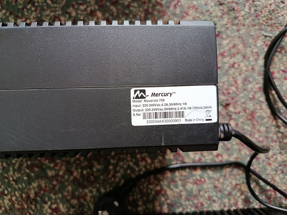 Стабилизатор / UPS для компьютера Mercury 750VA