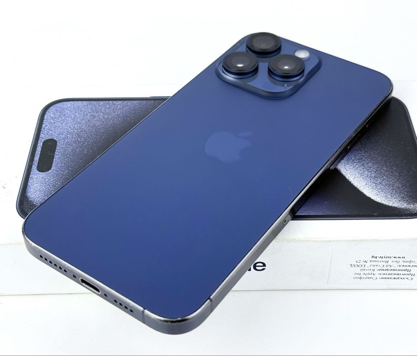 Apple iPhone 15 Pro Max 512GB Blue Titanium Отличен