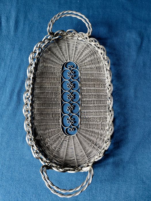 Мельхиоровые приборы - Скань