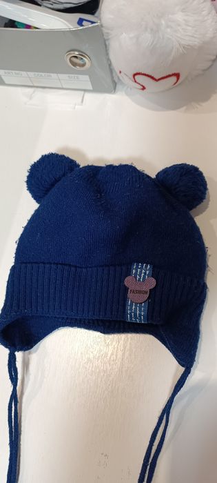 Теплая шапка для мальчика