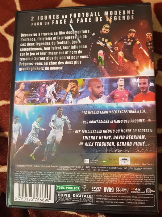 DVD Ronaldo vs. Messi : Face to Face