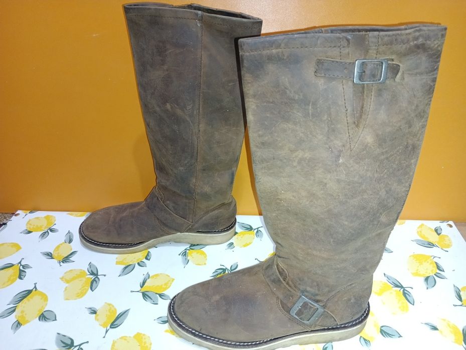 Кожени ботуши N 39 - 13 лв