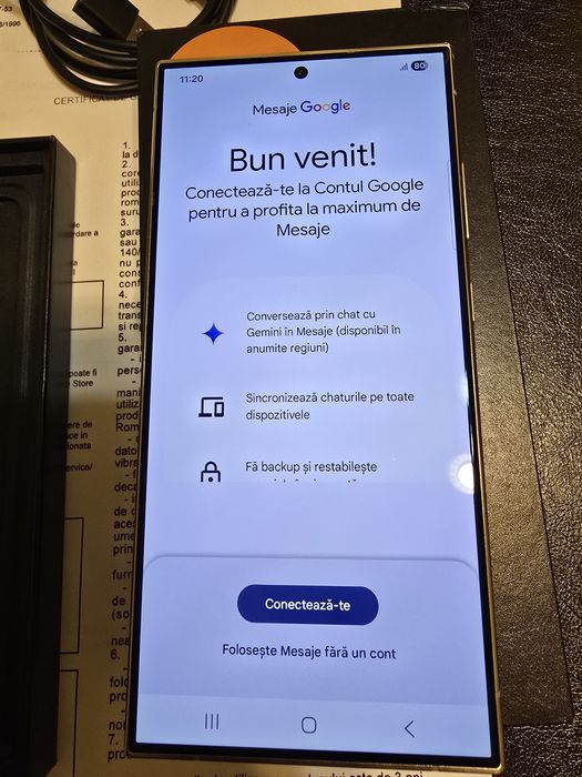 Samsung Galaxy S24 Ultra 512GB, factura si garantie Orange.  PRET FIX!