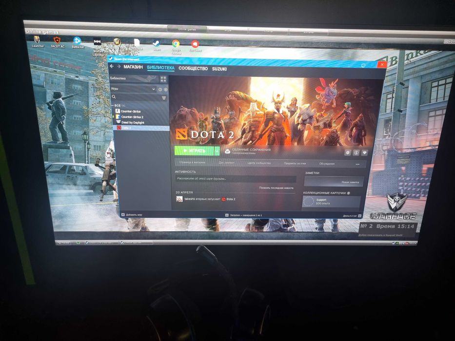 Monitor MI sotiladi 165 hz