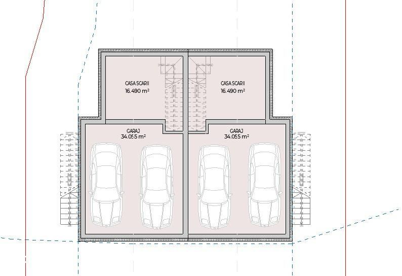 Teren intravilan 709mp autorizat pentru duplex | Borhanci