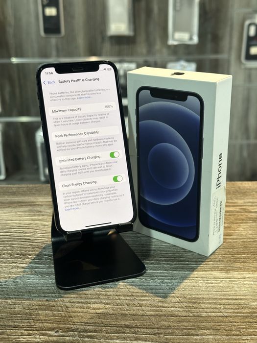 iPhone 12 Mini Black 64GB 100% SH 6 Luni Garantie