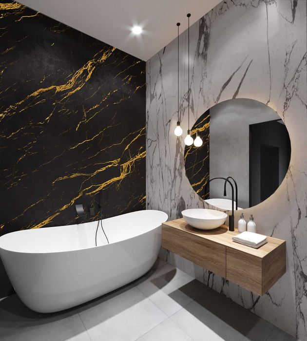 Гибкий мрамор. Шпон панели. Декор панели купить.