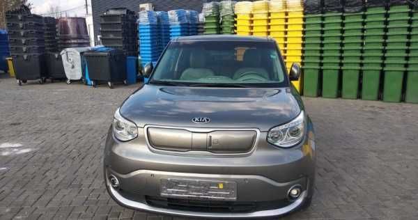 Kia soul ev electrica automata 150cp 2018 30kwfull trapa panoramica piele gri metalizat navigatie geamuri electrice keyles inmatriculata acte valabile
