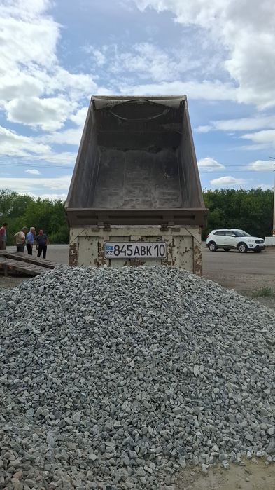 Щебень Отсев Хвосты Песок строительный и Речной