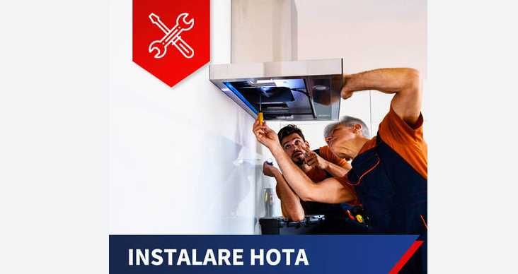 Montaj hota / Plita electrica / Prize / intrerupatoare / gaura hota