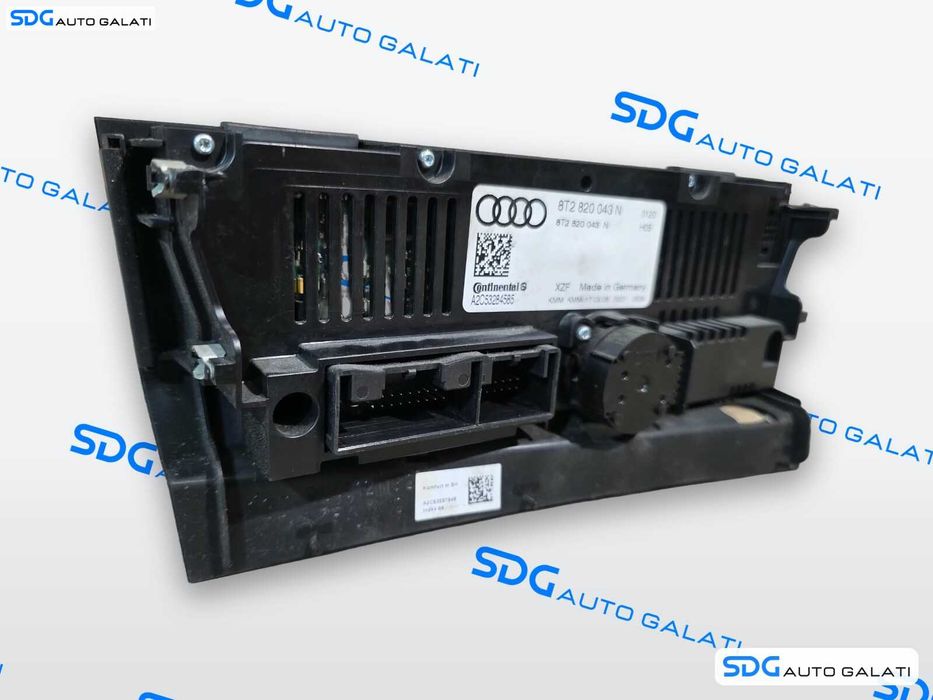 Panou Comanda AC Clima Climatronic Volan Dreapta Audi A4 B8 B8.5 2008 - 2015 Cod 8T2820043N [K4660]