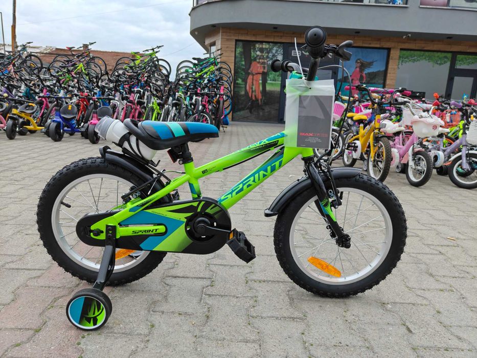 Велосипед 16" ROBIX жълт