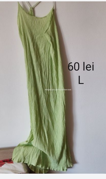 Rochie creponată L