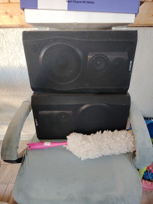 Boxe lemn  Sony 3 cai