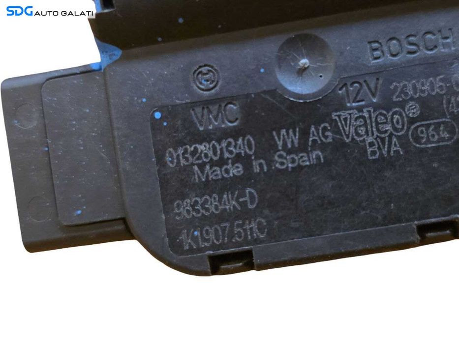 Motoras Reglaj Grila Clapeta Clapete Aeroterma Seat Leon 1P 2004 - 2013 Cod 1K1907511C 0132801340 [N4572]