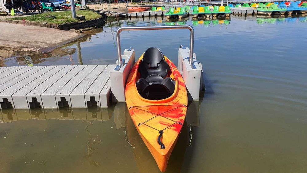 Rampa lansare caiace riot, exo kayaks , galaxy agrement sit on top