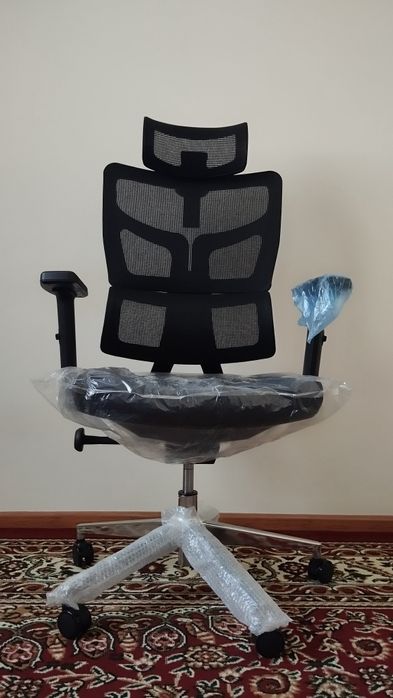 Kafolatli Kreslo Ergonomic 180kg - oxirgisi qoldi, aksiya, shoshiling!