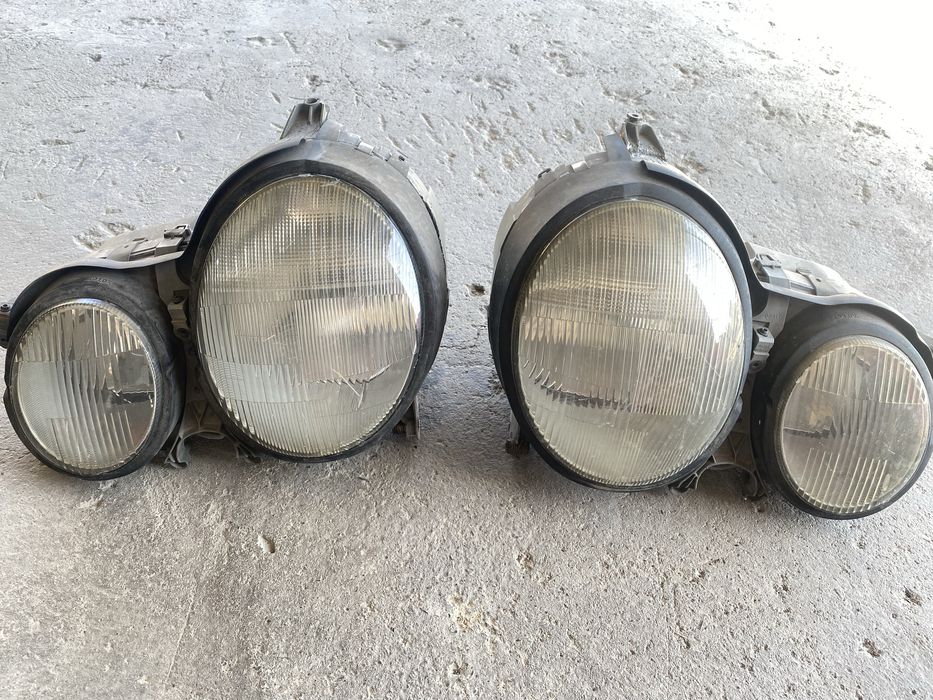Фары на W210 рест