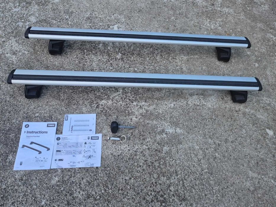 Bare auto transversale Thule Evo WingBar cu KIT prindere Thule Evo Flush Rail 710600 - KIA xCeed