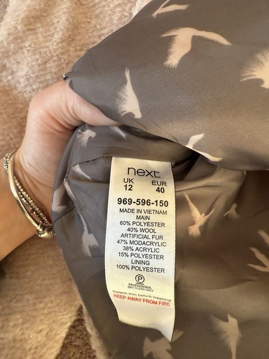 Чисто НОВО яке Bershka, Палто с 40% вълна, Нова дебела връхна риза H&M