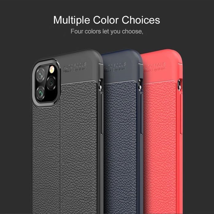 Husa / Bumper Antisoc model PIELE pt iPhone 11 / 11 Pro / 11 Pro Max