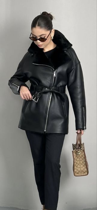 Натуральная дубленка турция