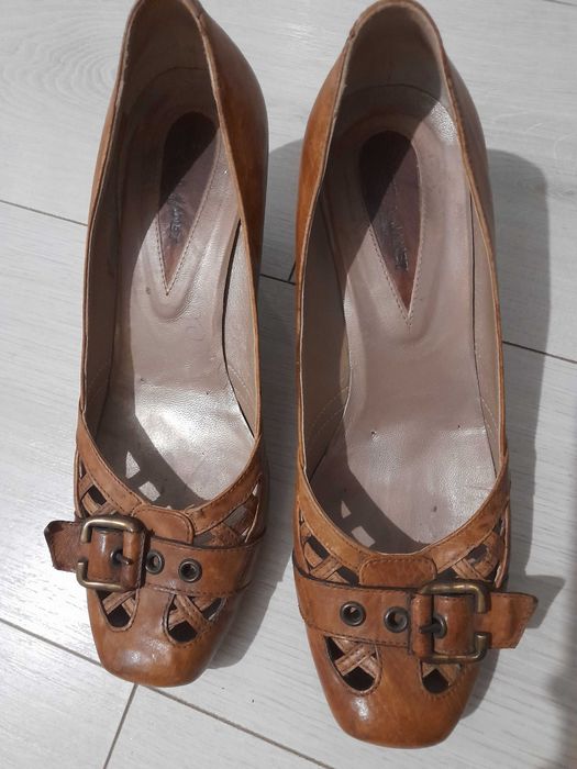 Pantofi din piele nr 37
