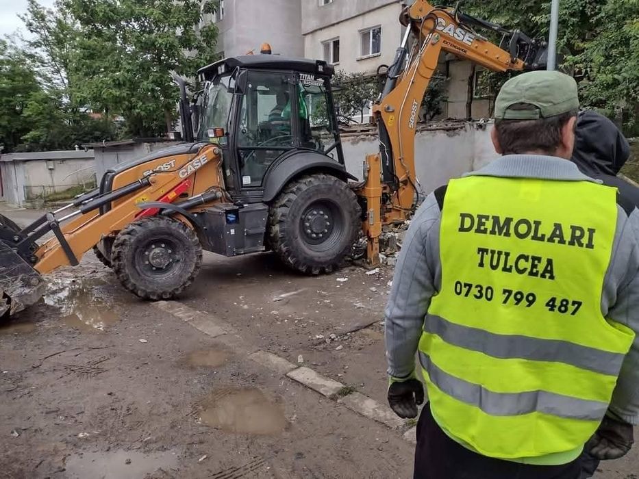 Subtraversări  - săpături  - utilaje - demolări  - TULCEA