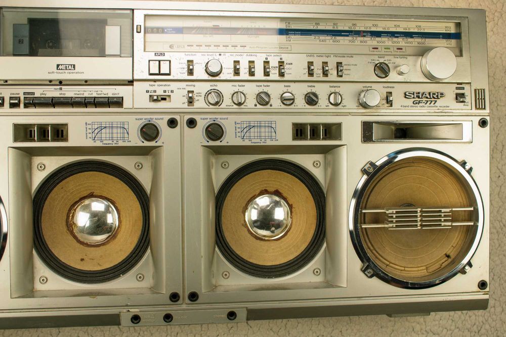 Sharp GF 777 Z Boombox касетофон