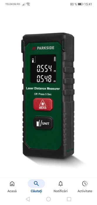 Ruleta laser Parkside