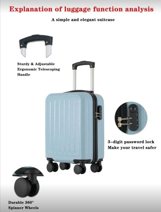 16 инчов водоустойчив куфар