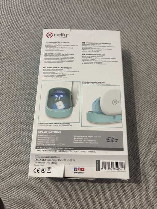 Sterilizator UV Universal Celly ProSterilizer.