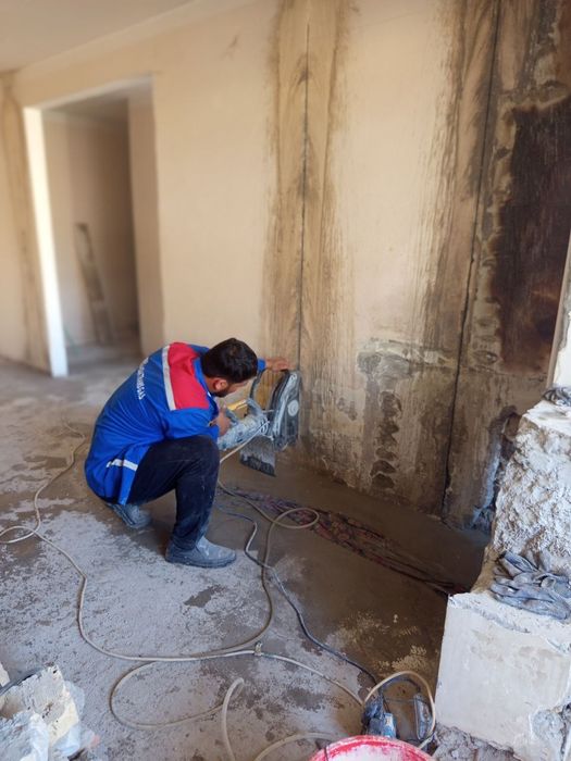 Beton buzush teshish kesish eshik deraza fortichka ochish xizmati