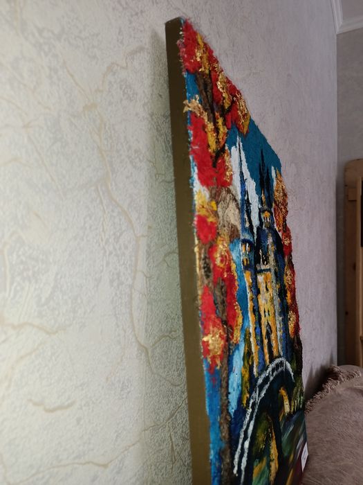 Картина из нитей