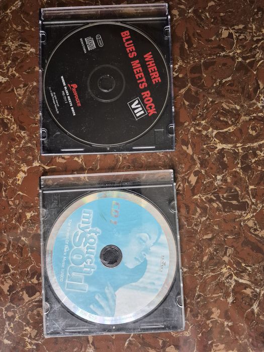 Vând 9 CD muzica jazz ,Soul,Blues mixta straina artisti internationali