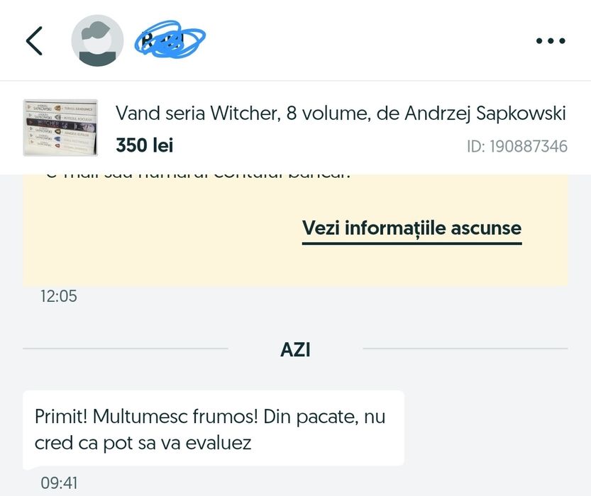 Mica Biblie legată în piele naturală