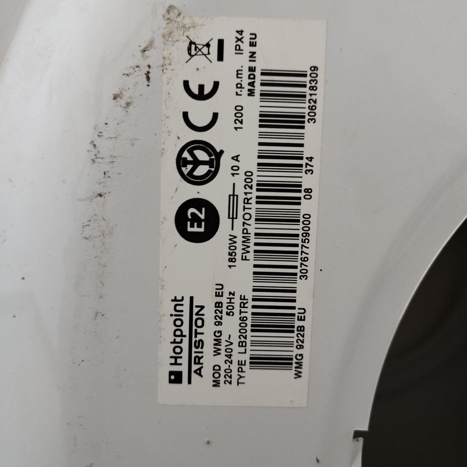 Hotpoint Ariston пералня за части гр. Сливен Център • OLX.bg