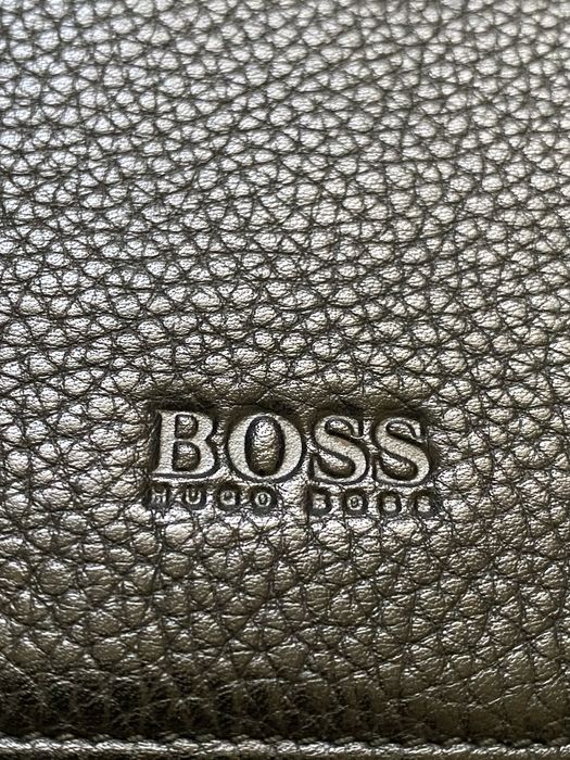 Geantă Bărbați Poştaş Messenger Piele Naturală Hugo BOSS