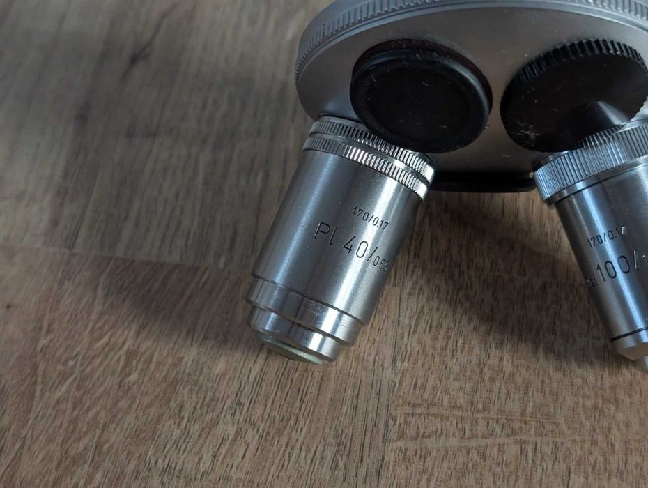 Piese microscop Leitz SM-LUX Pl Oel 100, Eyepiece Periplan, XY Micrometru