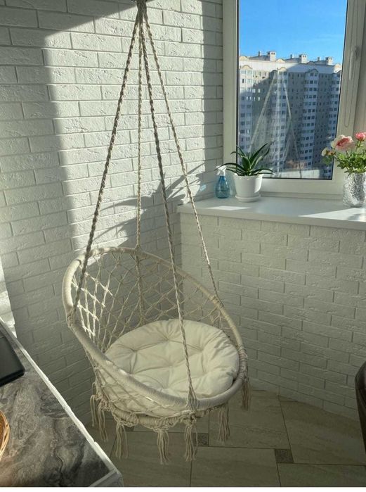 Гамак на деревянных планках  до 120кг