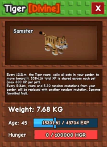 Петы "вырасти сад" mythical&divine