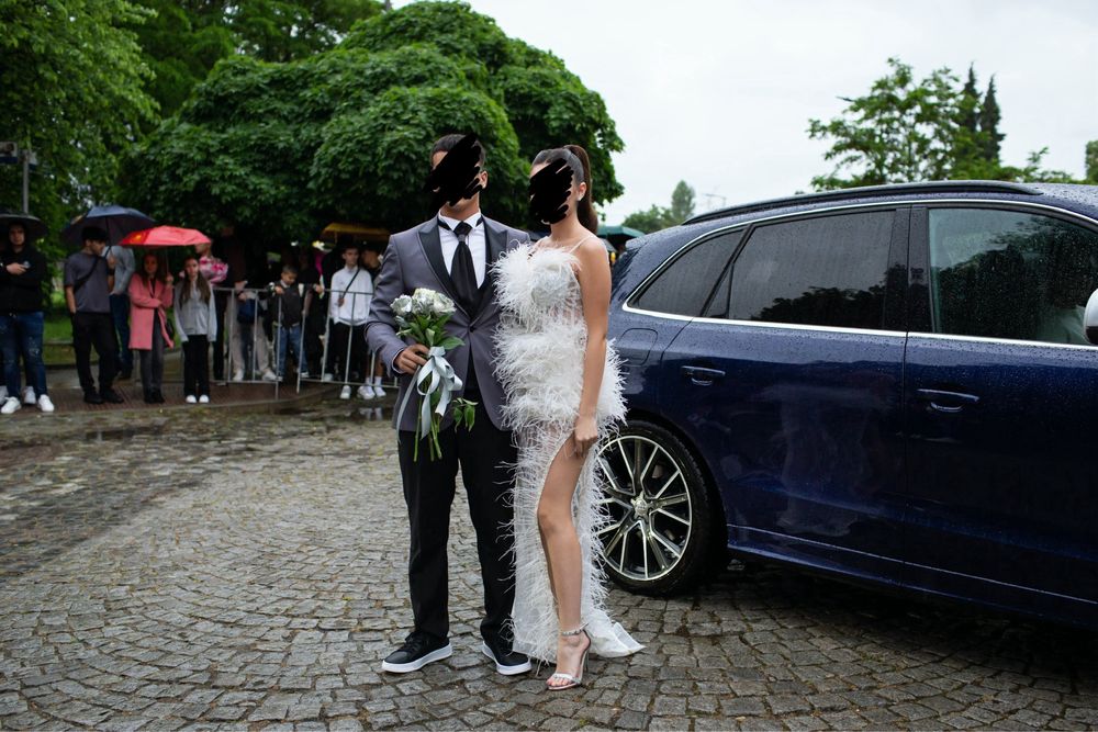 Дизайнерска абитуриентска рокля – уникат!