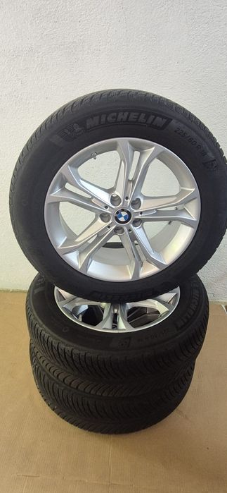 Оригинални  джанти за BMW със зимни гуми Michelin 225/60R18